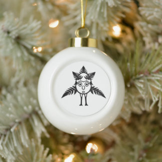 RG RA Ei-Kunst Keramik Kugel-Ornament
