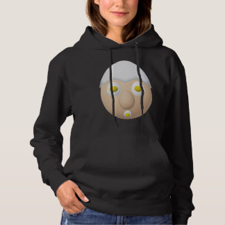RG & RA Skurriles Ei-Charakter Süßes Design Hoodie