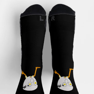 RG & RA Skurriles Ei-Charakter Süßes Design Socken