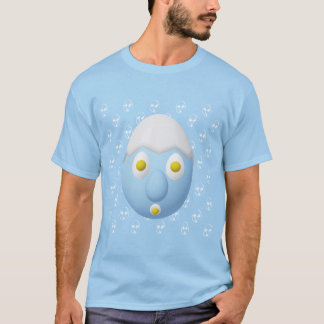 RG & RA Skurriles Ei-Charakter Süßes Design T-Shirt