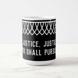 RGB Lace Collared Justice, Justice U will Kaffeetasse