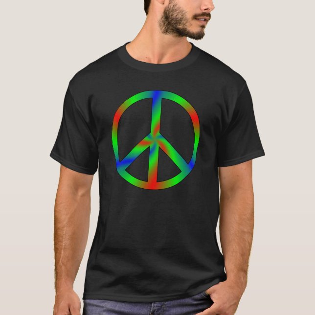 RGP Peace Sign Adult Clothing T-Shirt (Vorderseite)