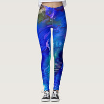 Rhapsodie en leggings bleus