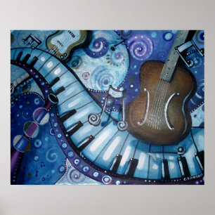 Rhapsodie im Blau Poster