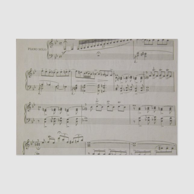 Rhapsodie im Blau Seidenpapier (Vorderseite)