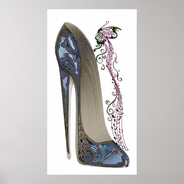 Rhapsody in Blue Stiletto Showmusik Poster (Vorne)