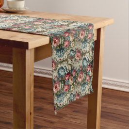 Rhapsody Road - Gothic Floral Kurzer Tischläufer