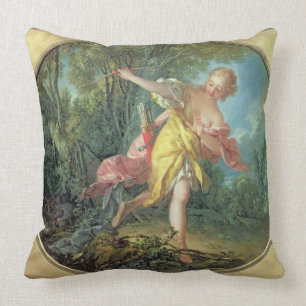 Rhea Sylvia, die vom Wolf, 1756 flieht Kissen