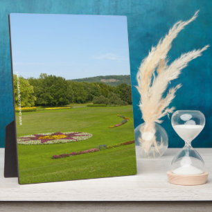 Rheinaue Park Gedenktafel Fotoplatte