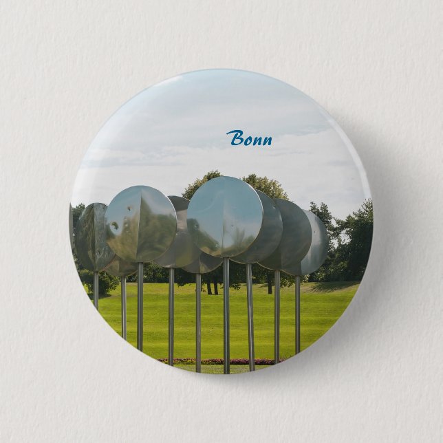 Rheinaue Park in Bonn Button (Vorderseite)