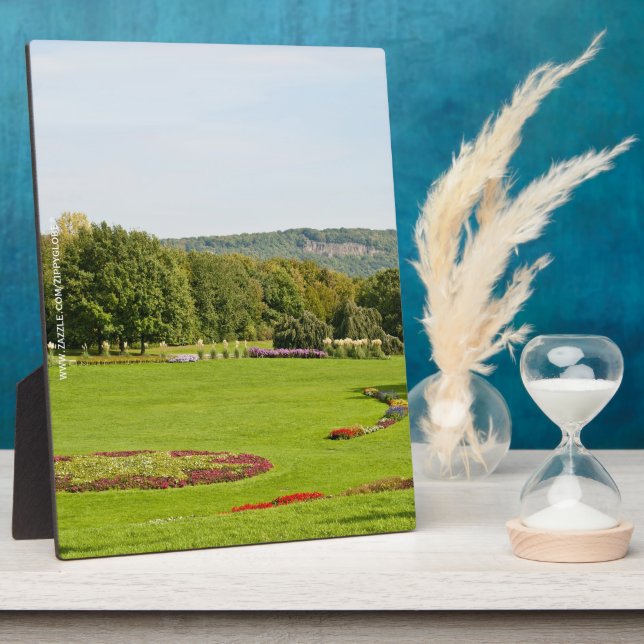 Rheinaue Park Plaque Fotoplatte (Seite)