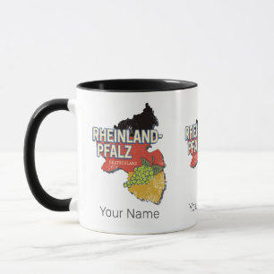 Rheinland-Pfalz Deutschland Bundesstaatlicher Staa Tasse