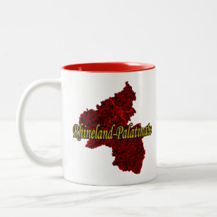 Rheinland-Pfalz Zweifarbige Tasse