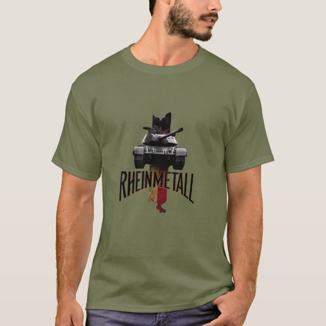 Rheinmetall Leopard 2 Panzer T-Shirt  (Vorderseite)