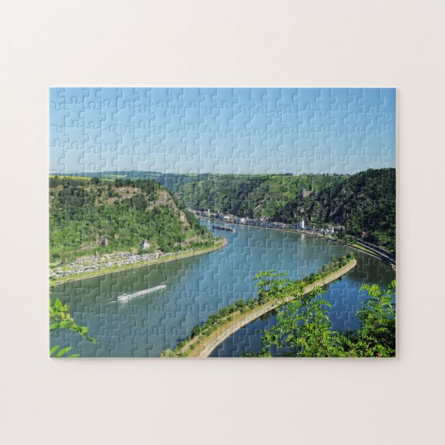 Rheintal an der Loreley (Horizontal)