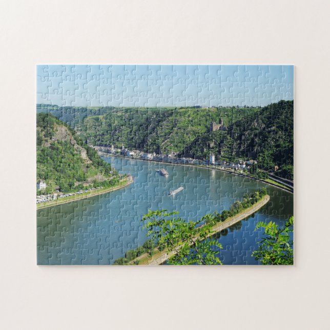 Rheintal an der Loreley (Horizontal)