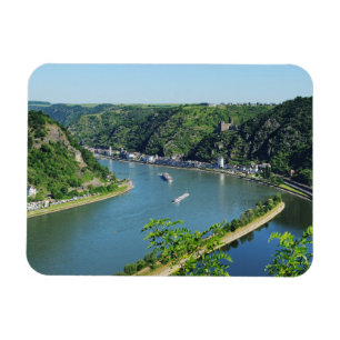 Rheintal an der Loreley Magnet