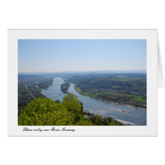 Rheintal bei Bonn, Deutschland