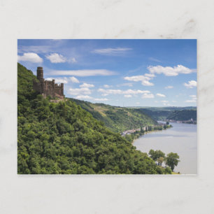 Rheintal - Castle Maus Postkarte