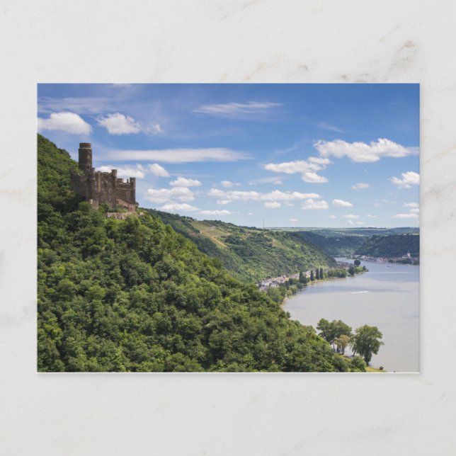 Rheintal - Castle Maus Postkarte (Vorderseite)