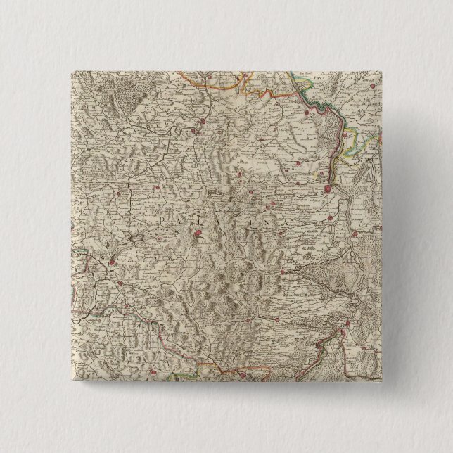 Rheintal, Frankreich Button (Vorderseite)