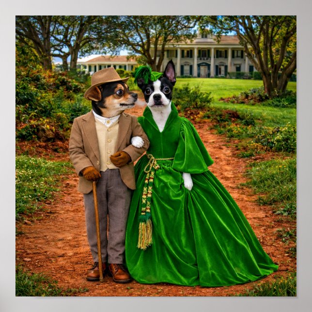 "Rhett & Scarlett" Poster (Vorne)