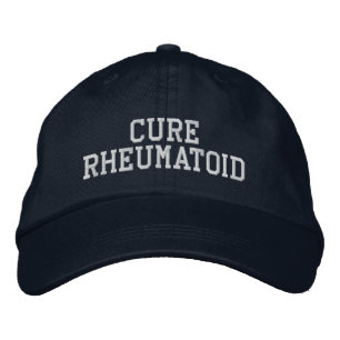 "Rheumatoid heilen" - bestickter Hut