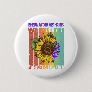 Rheumatoide Arthritis Aufklärung Monat Band Gesche Button