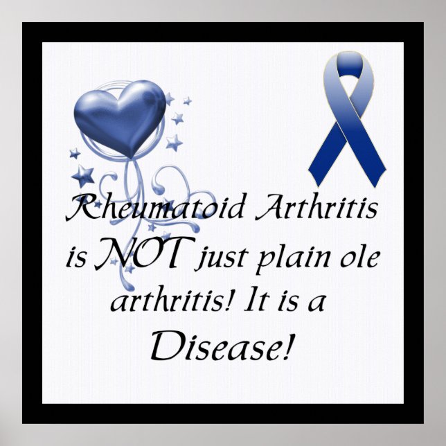 Rheumatoide Arthritis ist nicht nur eine.. Poster (Vorne)