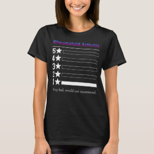 Rheumatoide Arthritis Sehr schlechte Behandlung ni T-Shirt