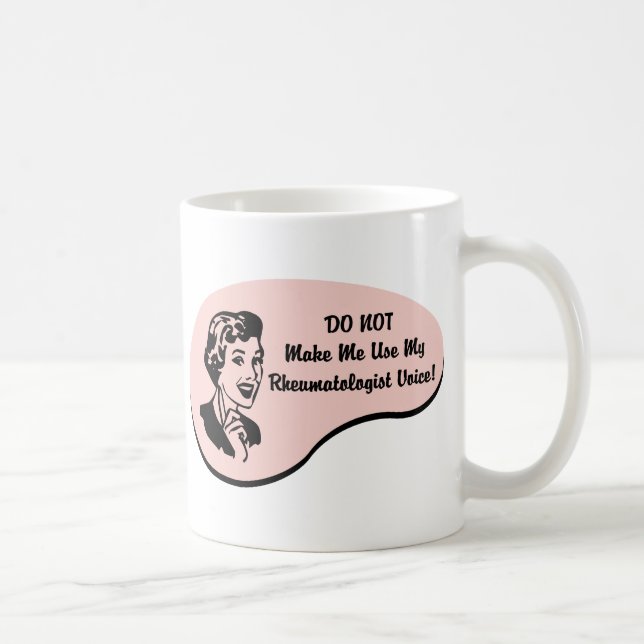 Rheumatologe-Stimme Kaffeetasse (Rechts)