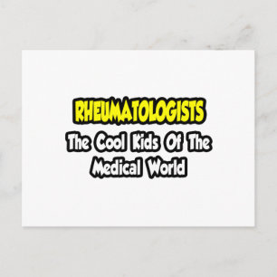 Rheumatologen ... Coole Kinder der Medizinwelt Postkarte