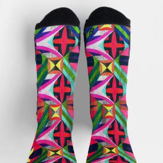 RHF-Kaleidoskop-Gitter Socken