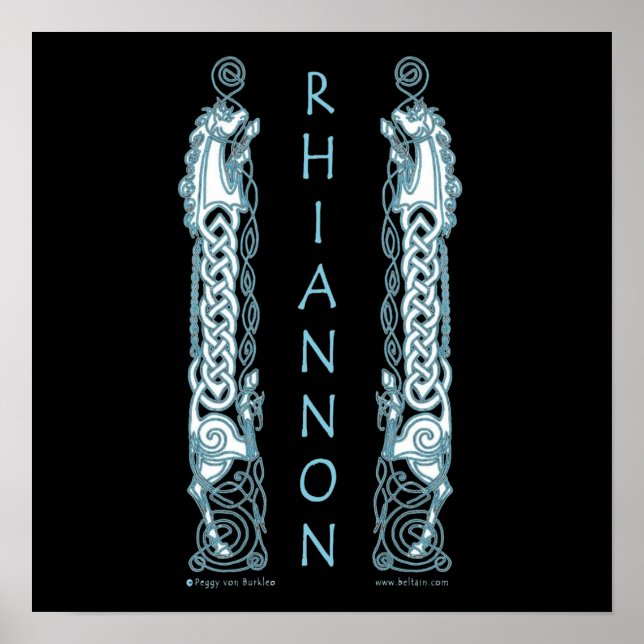 Rhiannon Celtic Art Prints Poster (Vorne)