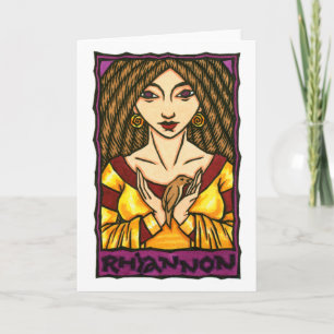 Rhiannon Grueting Card Karte