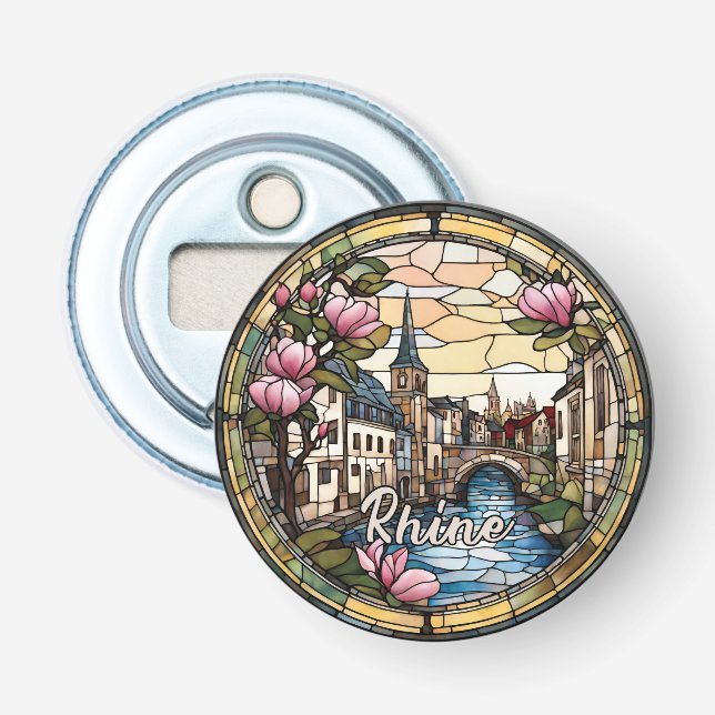 Rhine River Germany Flaschenöffner (Vorderseite)