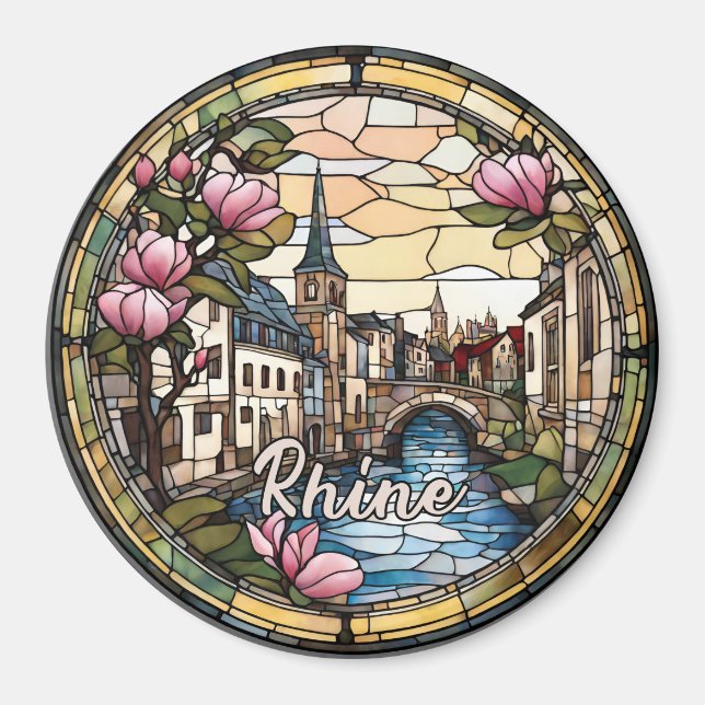 Rhine River Germany Magnet (Vorne)