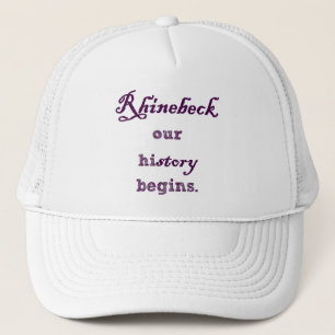 Rhinebeck, meine Geschichte beginnt hier Truckerkappe