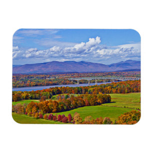 Rhinecliff Bridge im Herbst Magnet