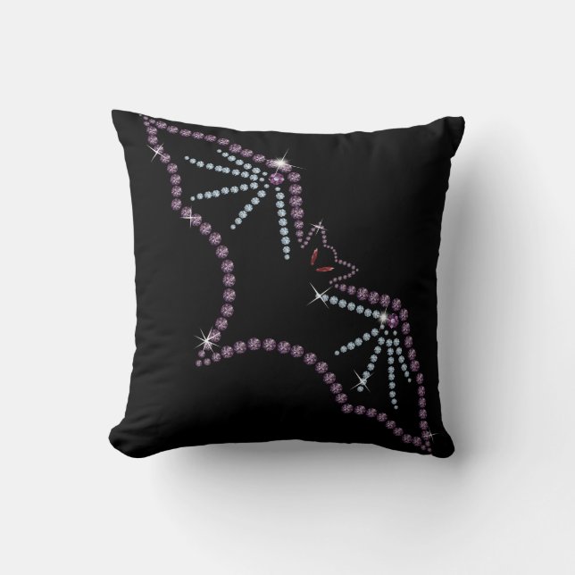 Rhinestone Cristal Bijoux Coussin chauve conceptio (Recto)