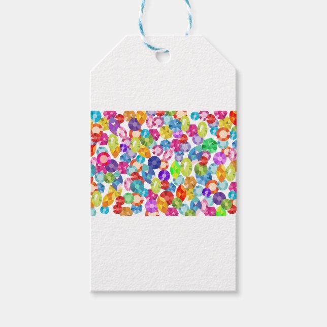 Rhinestone Geschenkanhänger (Vorderseite)