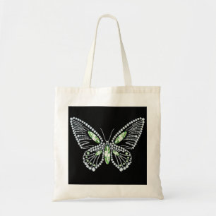 Rhinestone Papillon Sac fourre-tout Diamants Desig