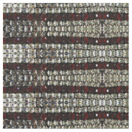 Rhinestone - rot und klar stoff