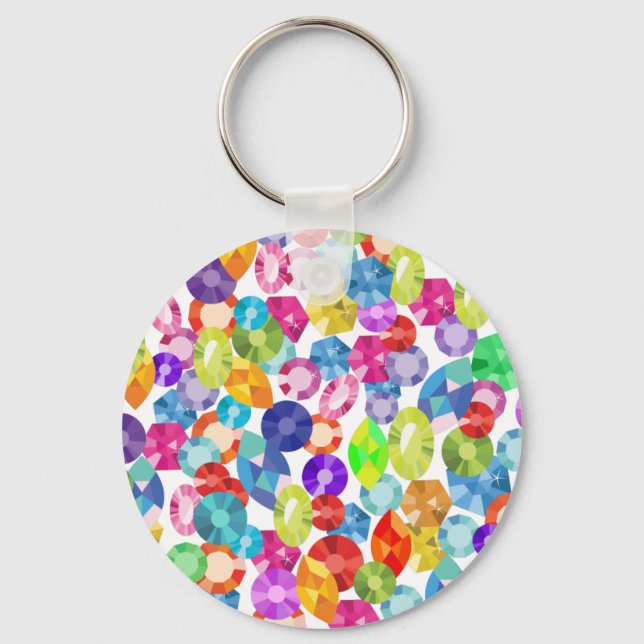 Rhinestone Schlüsselanhänger (Vorderseite)