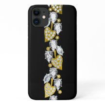 Rhinestone und Goldschmuck