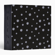 Rhinestones auf schwarz