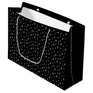 Rhinestones auf schwarz große geschenktüte