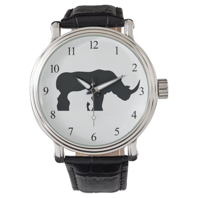 Rhino Armbanduhr (Vorderseite)