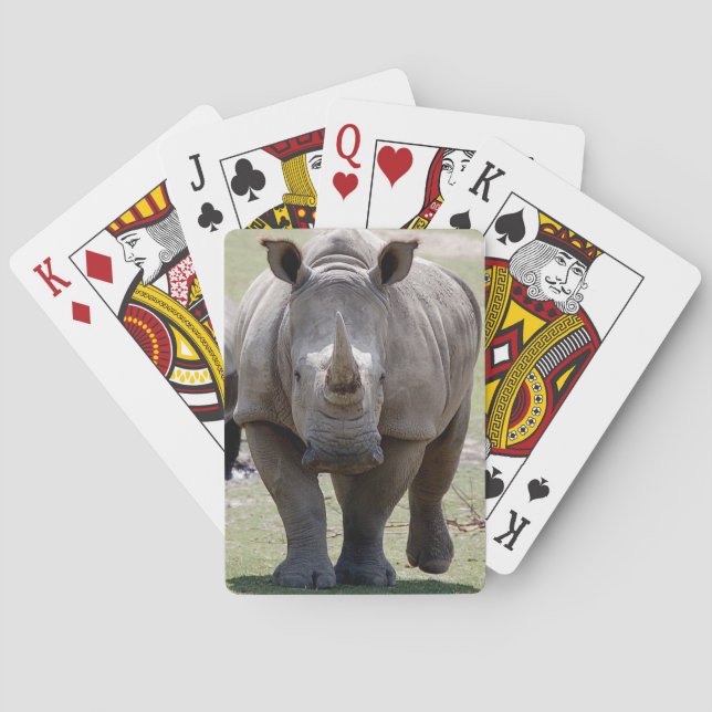 Rhino Card Deck Spielkarten (Rückseite)