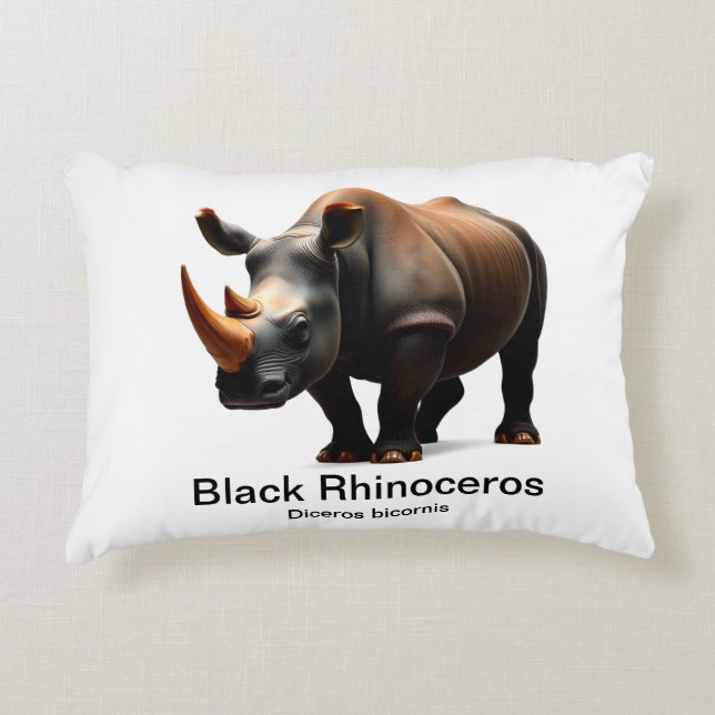 Rhino Dekokissen (Vorderseite)
